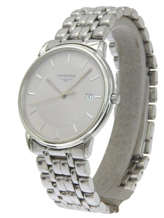 LONGINES Grand classic Watches L4.677.4 grayDial Stainless Steel Quartz An... main image 10